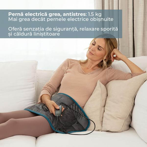 Beurer HK 145 Perna electrica grea antistres 1.5 kg Green Planet