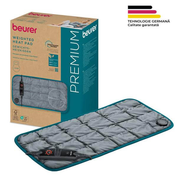 Beurer HK 145 Perna electrica grea antistres 1.5 kg Green Planet