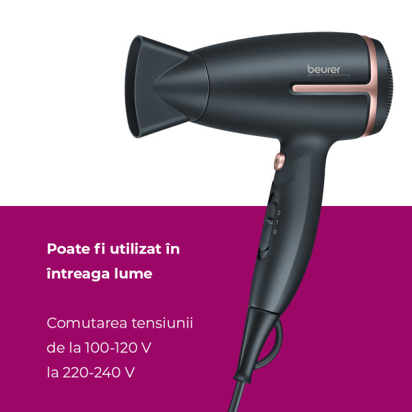 Beurer HC 25 Uscator de par pentru voiaj