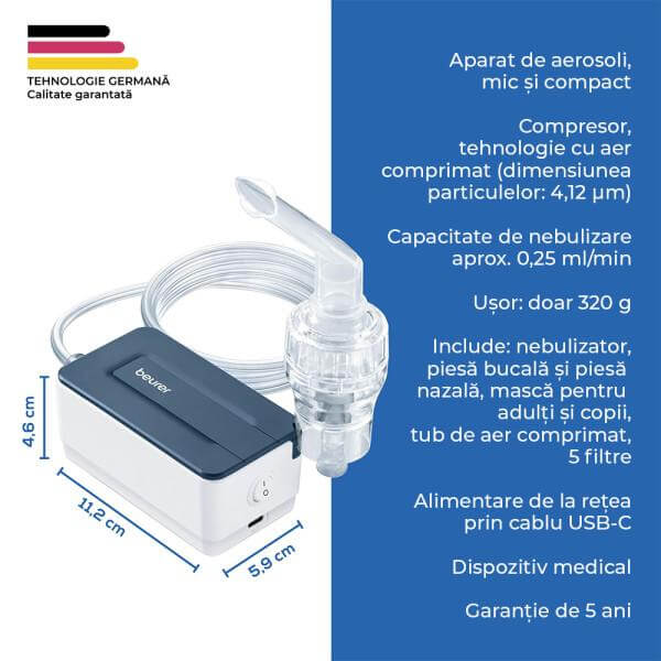 Beurer IH 15 Aparat aerosoli