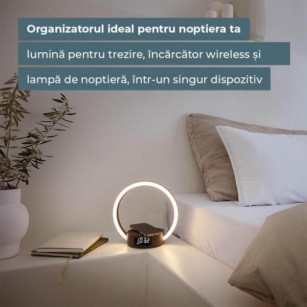 Beurer WL 65 Ceas desteptator cu lumina naturala si incarcator