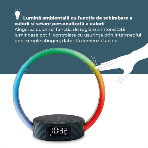 Beurer WL 65 Ceas desteptator cu lumina naturala si incarcator