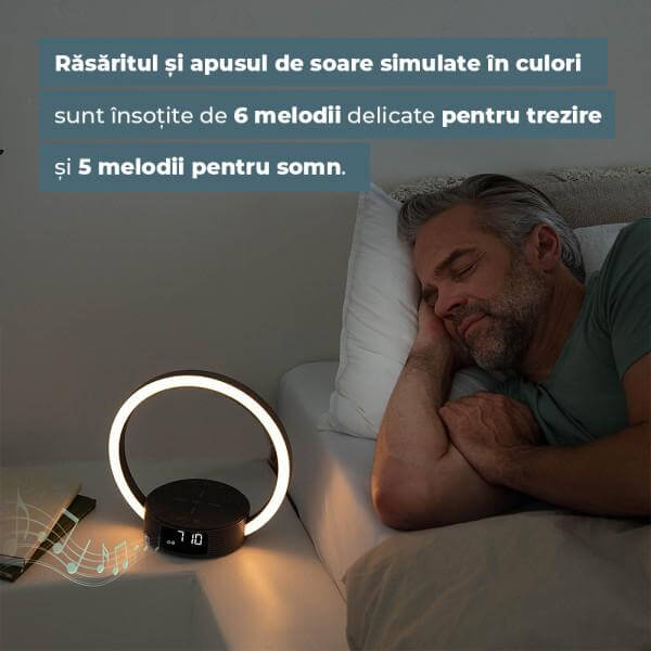 Beurer WL 65 Ceas desteptator cu lumina naturala si incarcator