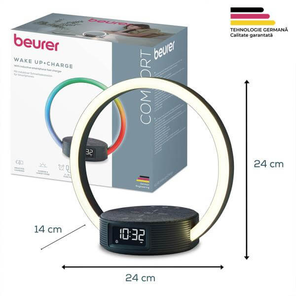 Beurer WL 65 Ceas desteptator cu lumina naturala si incarcator