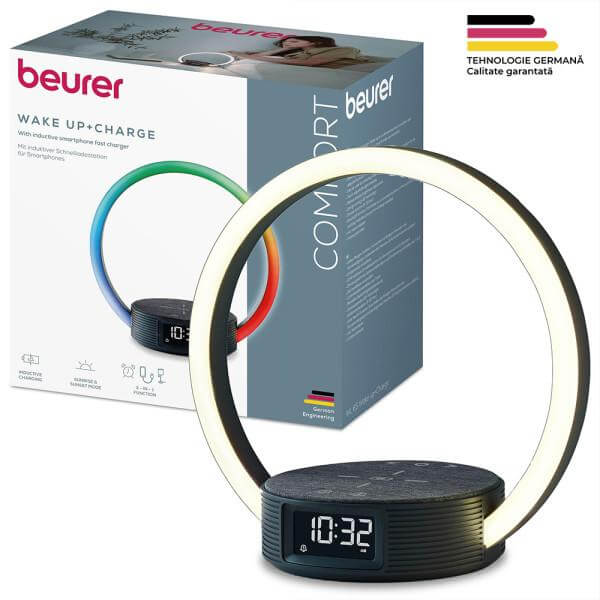 Beurer WL 65 Ceas desteptator cu lumina naturala si incarcator
