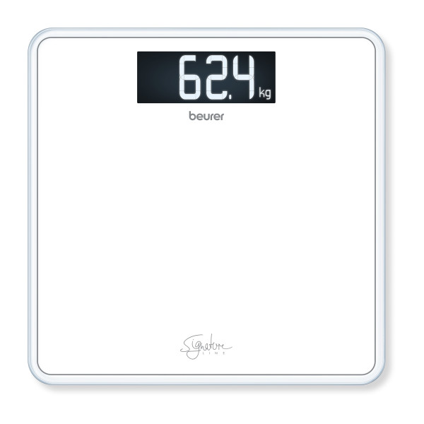 Beurer GS 400 Cantar de sticla Beurer Signature Line alb