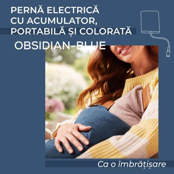 Beurer HK 77 Perna electrica cu acumulator, culoare: Albastru