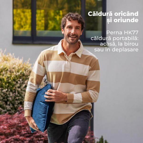 Beurer HK 77 Perna electrica cu acumulator, culoare: Albastru