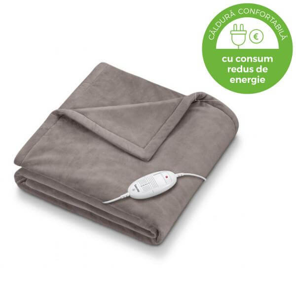 Beurer HD 75 Patura electrica Maro Taupe