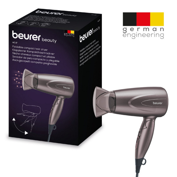 Beurer HC 17 Uscător de păr compact pliabil