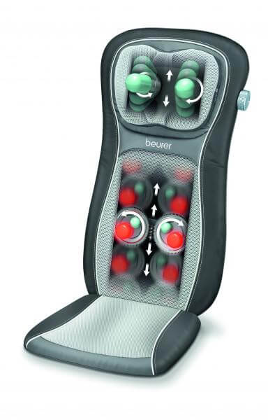 Husa de scaun pentru masaj shiatsu MG260 HD 2 in 1 (negru) Husa de scaun pentru masaj shiatsu MG260 HD 2 in 1 (negru)