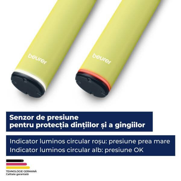 Beurer SC 50 Periuta de dinti electrica sonica Splashy Lemon Green Planet