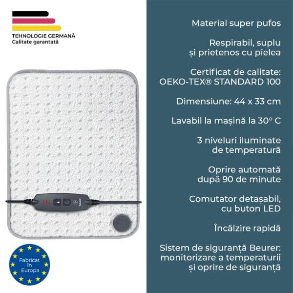 Beurer HK 43 Supercosy Perna electrica pufoasa