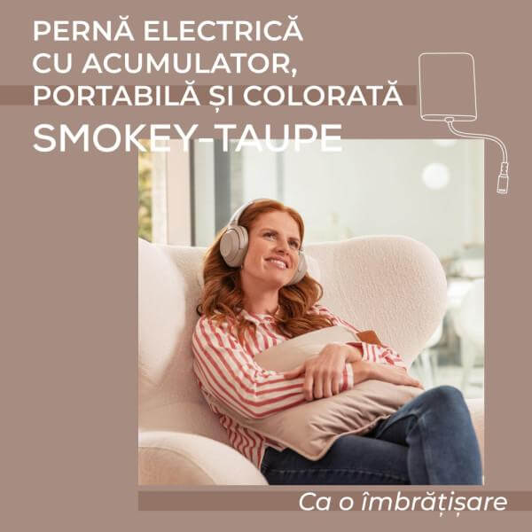 Beurer HK 77 Perna electrica cu acumulator, culoare: Taupe