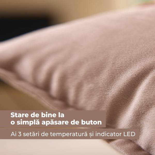 Beurer HK 77 Perna electrica cu acumulator, culoare: Taupe