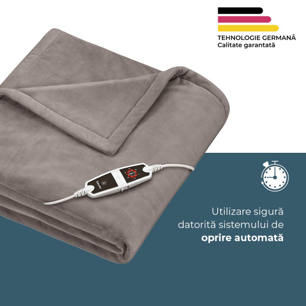 Beurer HD 150 XXL Patura electrica Taupe