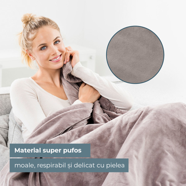 Beurer HD 150 XXL Patura electrica Taupe