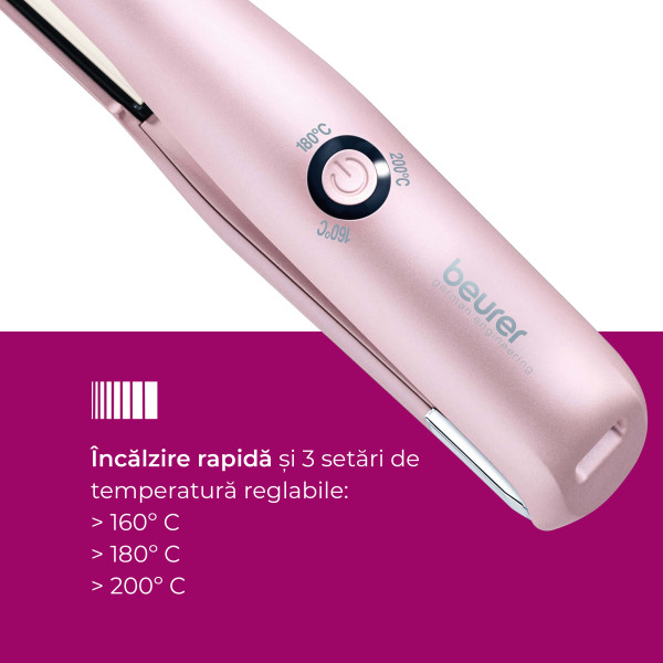 Beurer HS 20 Placă de întins părul cu acumulator
