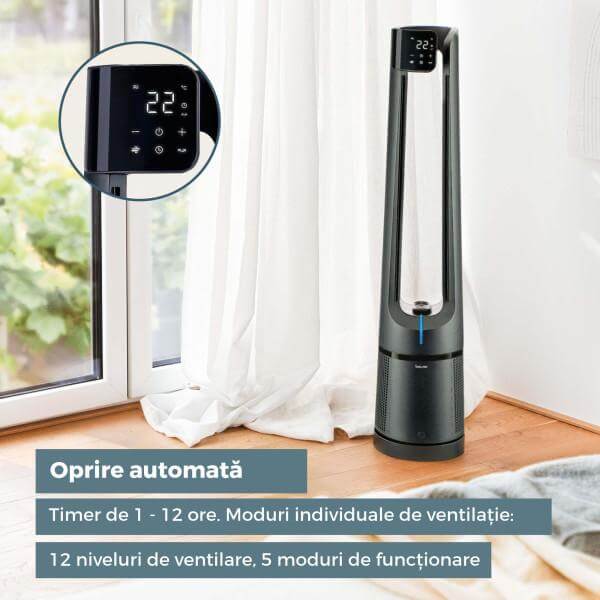 Beurer LV 500 Purificator de aer si ventilator 2-in-1