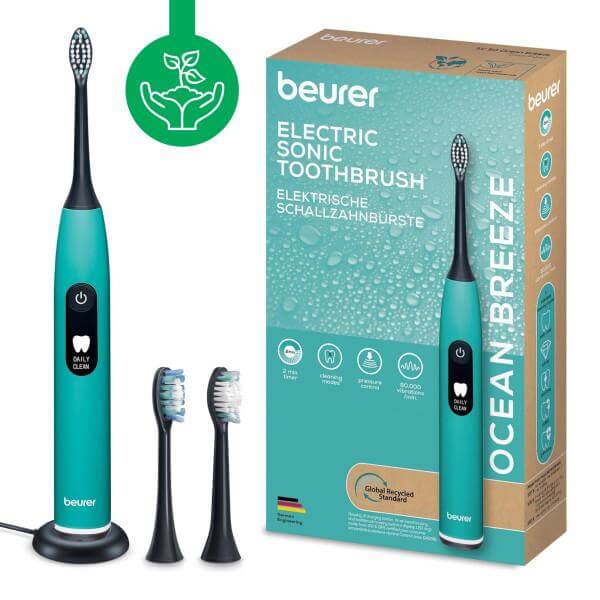 Beurer SC 50 Periuta de dinti electrica sonica Ocean Breeze Green Planet