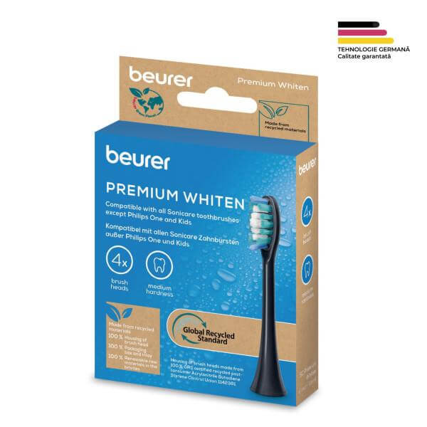4 x Capete de perie Premium Whiten pentru periute sonice SC30 SC50