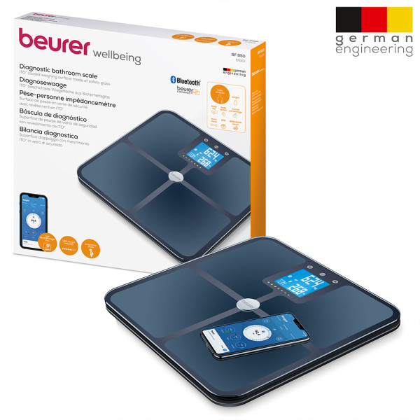 Beurer BF 950 Cantar de diagnoza black