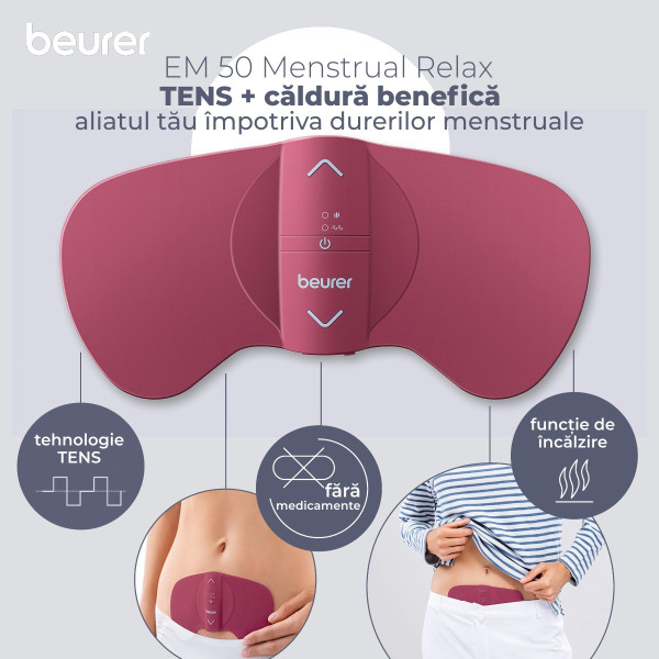 Beurer EM 50 Aparat de ameliorare a crampelor menstruale