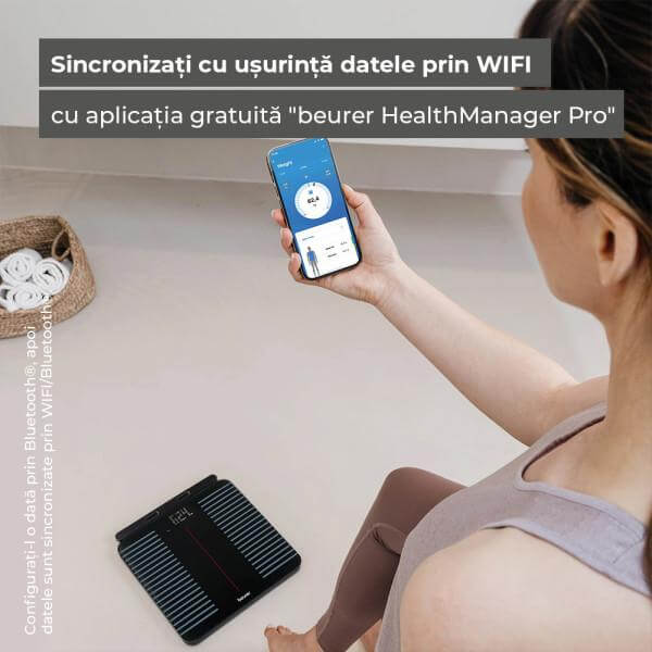 Beurer BF 990 Cantar de diagnoza cu WIFI/ Bluetooth