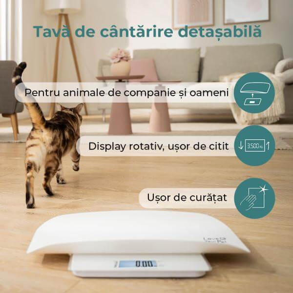 Cantar multifunctional animale de companie si oameni Polly PP 170 Beurer