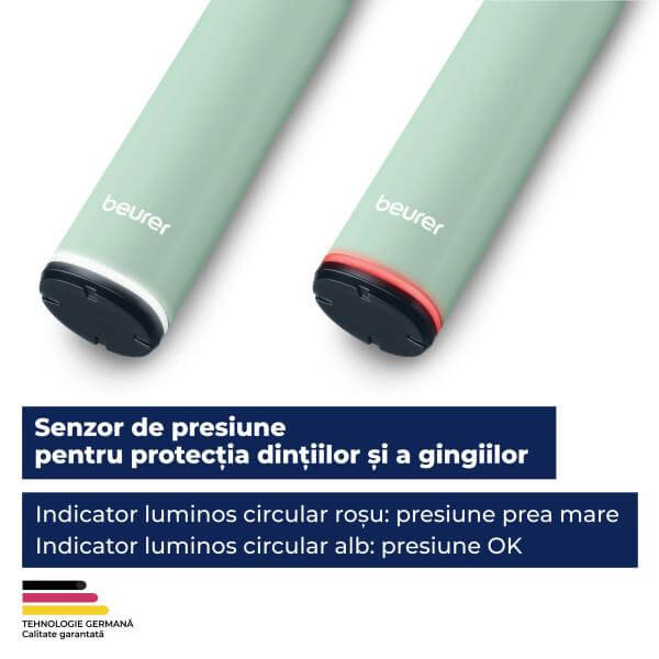 Beurer SC 50 Periuta de dinti electrica sonica Peppermint Green Planet