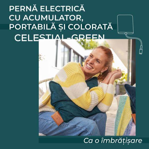 Beurer HK 77 Perna electrica cu acumulator, culoare: Verde