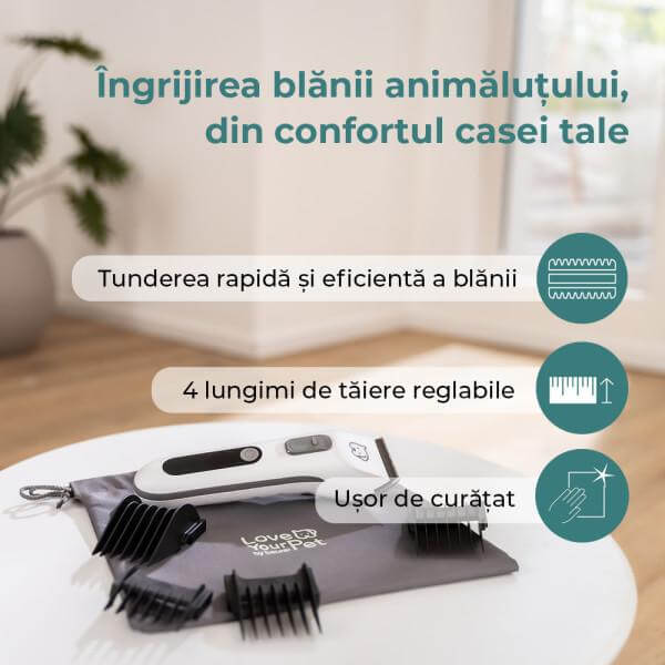 Aparat de tuns blana Fluffy PP 110 Beurer